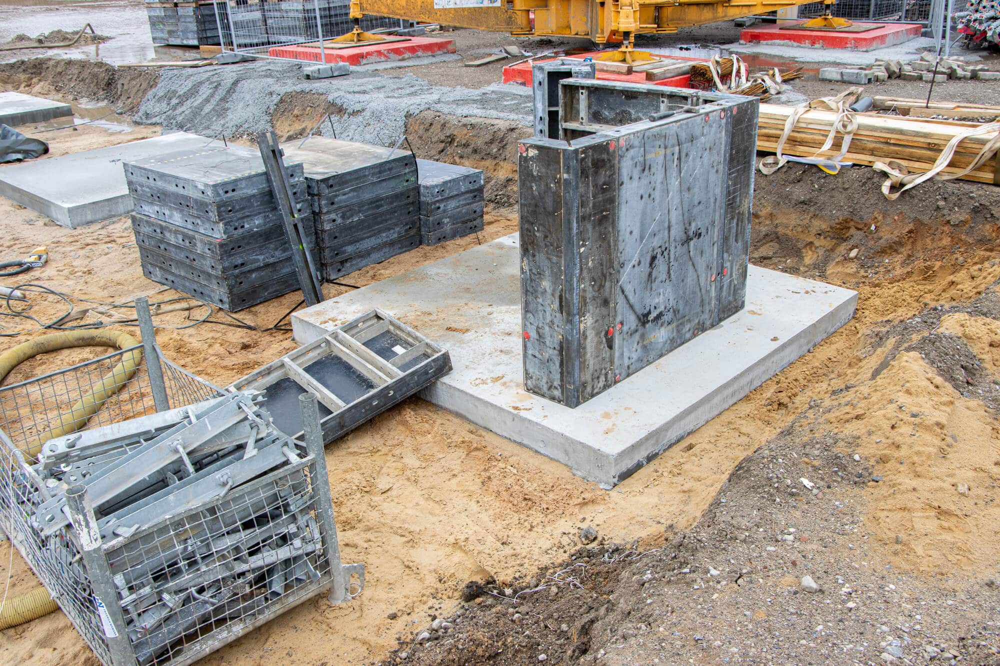 Construction of Commercial Foundation - Big Easy Concrete