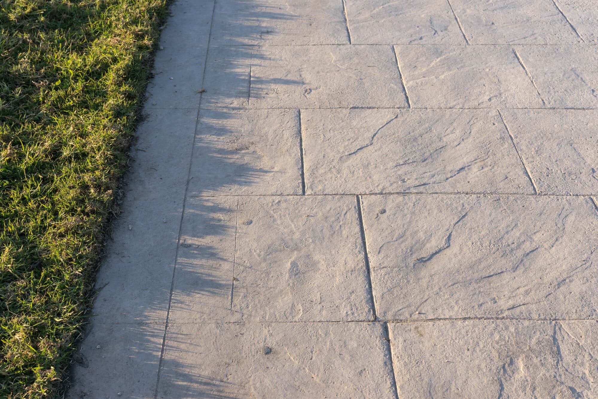 Stamped Concrete Driveway